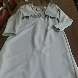 DUSK dress with matching jacket